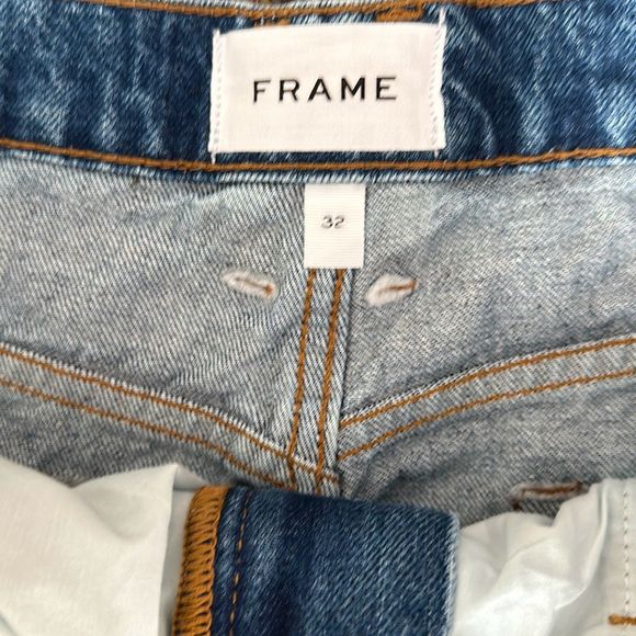 FRAME Le High 'N' Tight Wide-Leg Jeans Size 32 - Picture 7 of 11